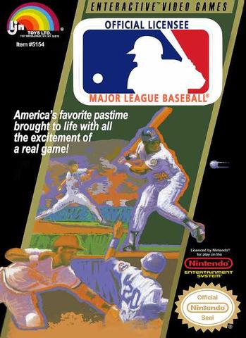 Nintendo NES Major League Baseball (Cartridge Only)